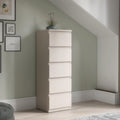 5 Schubladen praegen das Sideboard in Kaschmirbeige und Beige