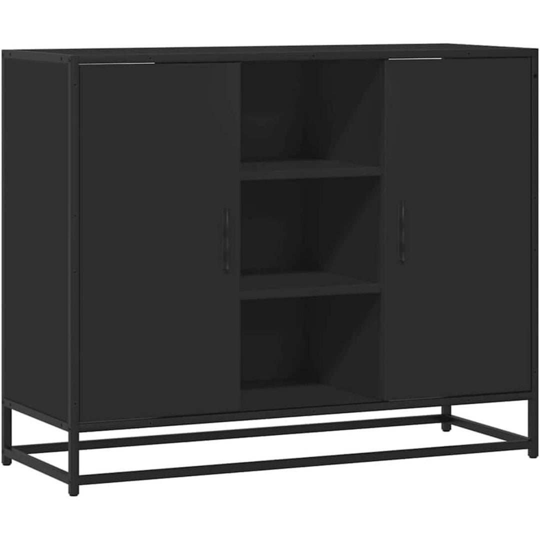 Sideboard verbindet sanft schliessende Fronten und ein Metallgestell