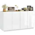 Sideboard mit 4 Tueren und beschichteten Flaechen