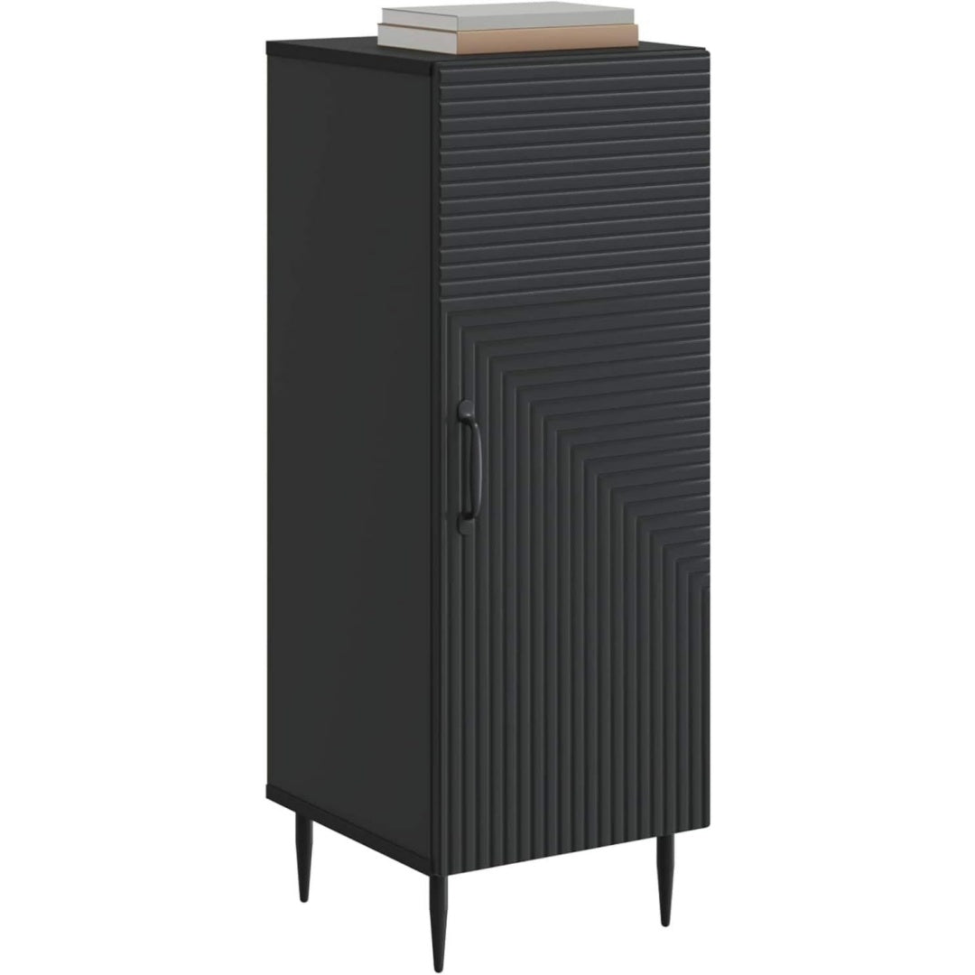 Sideboard verbindet eine Drehfunktion und verstellbare Ablagen