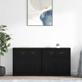Schubladen und 4 Tueren an dem Sideboard