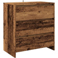 Das Sideboard nimmt mit 70 x 41 x 75 cm Gestalt an