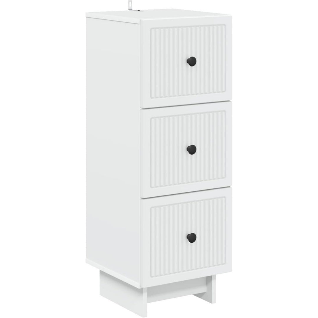 Sideboard mit den Massen 33 x 34.5 x 90 cm in Weiss
