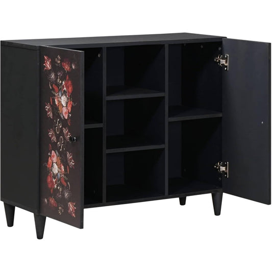 Sideboard mit den Massen 90 x 33.5 x 75 cm in Naturbraun