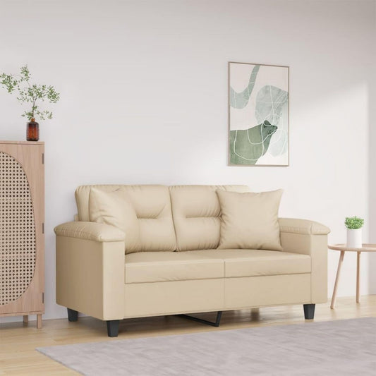 Sofa aus Metall mit einem Metallgestell
