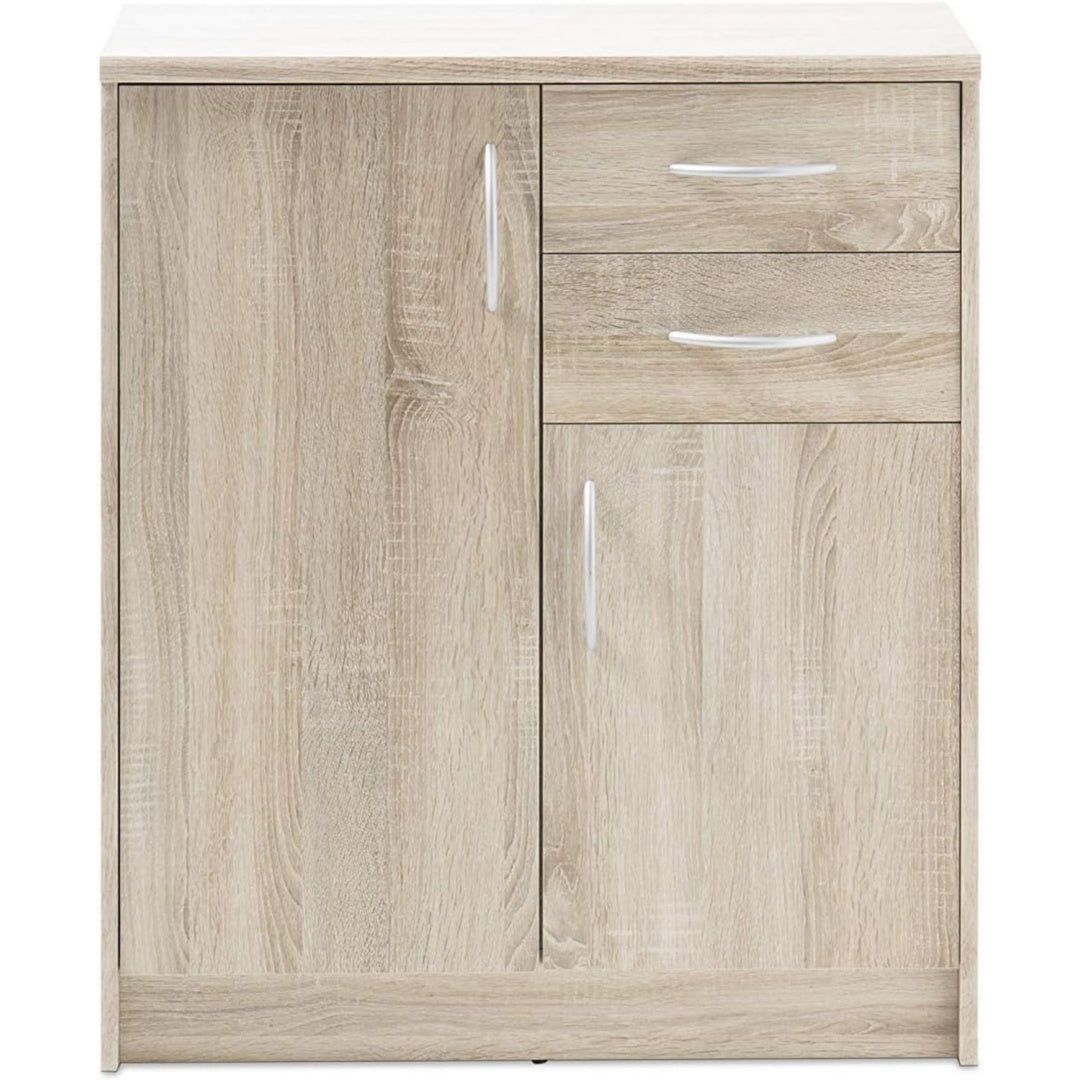 Geschlossener Stauraum an dem Sideboard mit 74 x 86 x 35 cm