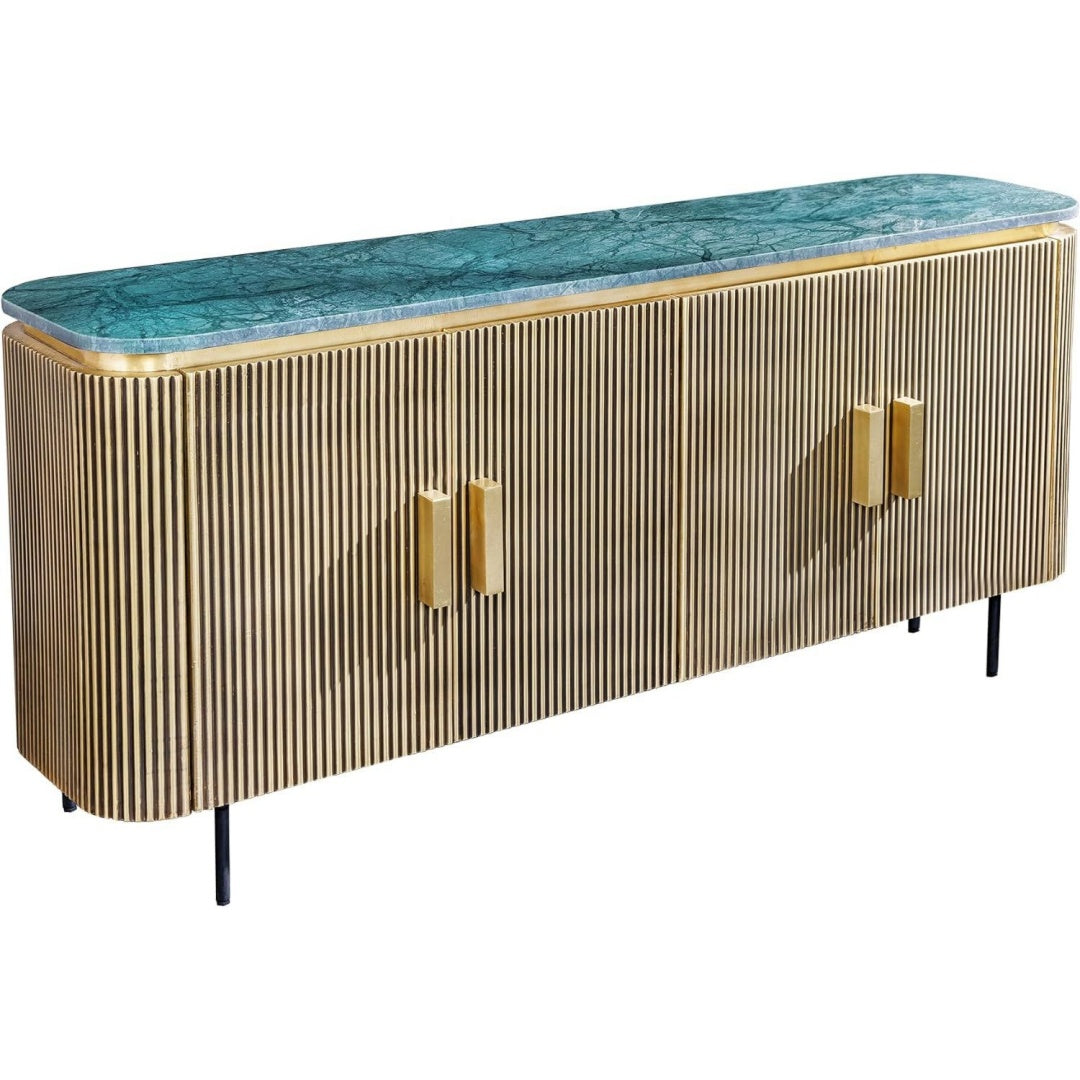 Sideboard in Naturbraun und Gruen