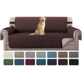 Sofa in Beige und Braun