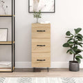 Sideboard mit Schubladen, 3 Schubladen und einem Metallgestell